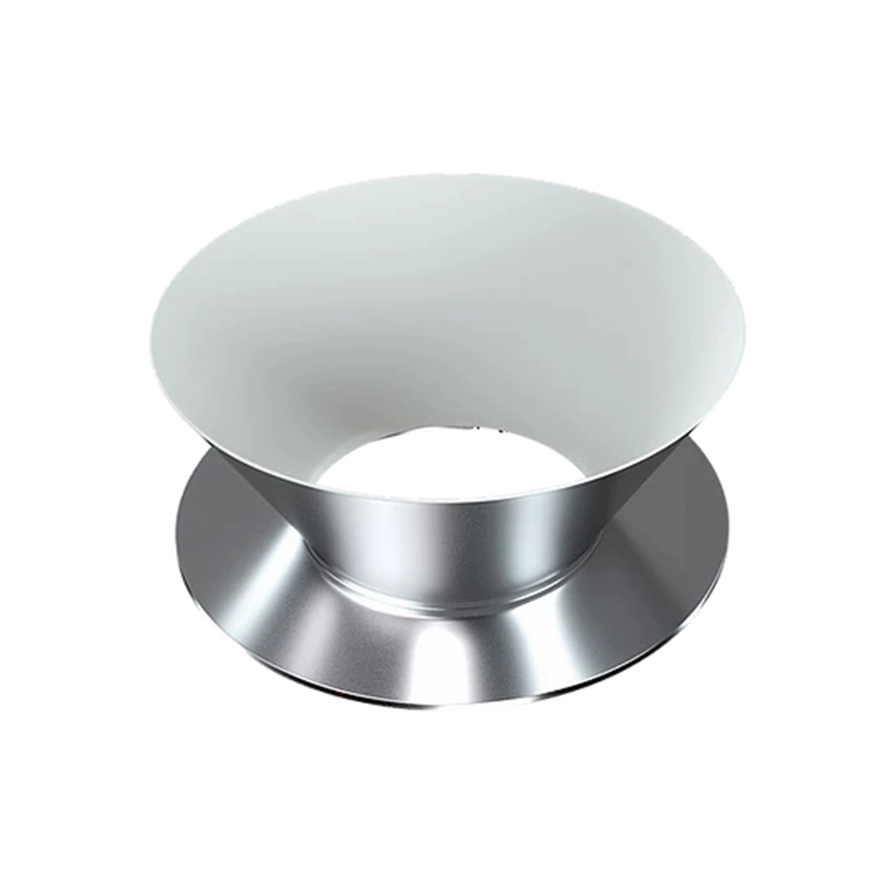 Interno de Plafon 1 Lâmpada Branco Plástico Luminatti