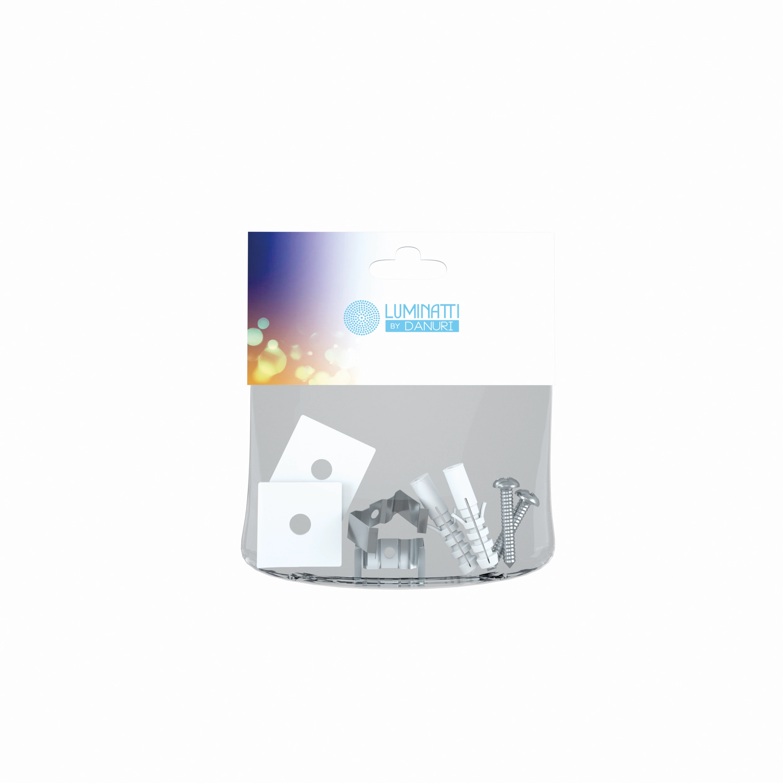 Kit Acessórios Fixação Perfil Sobrepor Luminatti