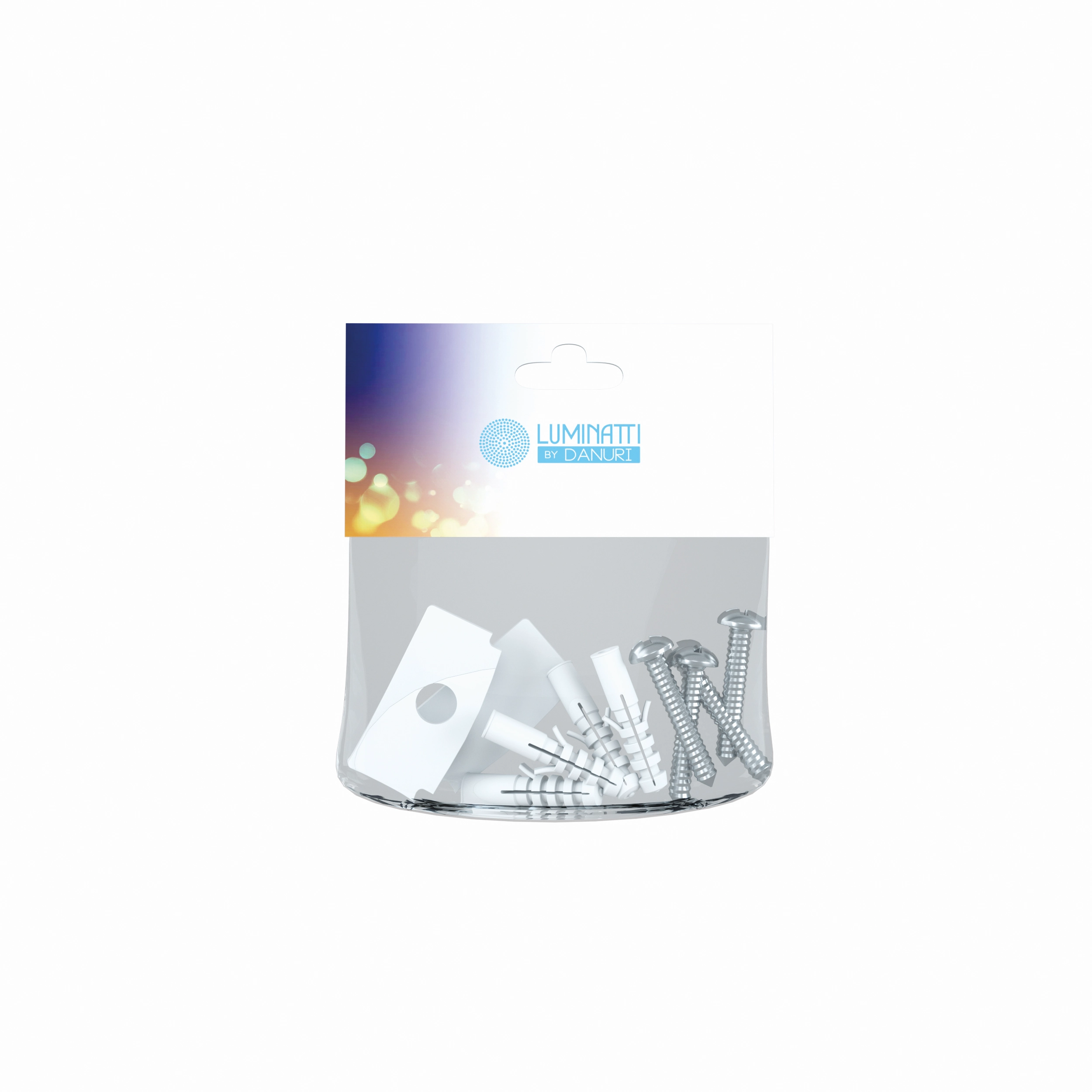 Kit Acessórios para Fixação de Perfil para Fita LED de Sobrepor