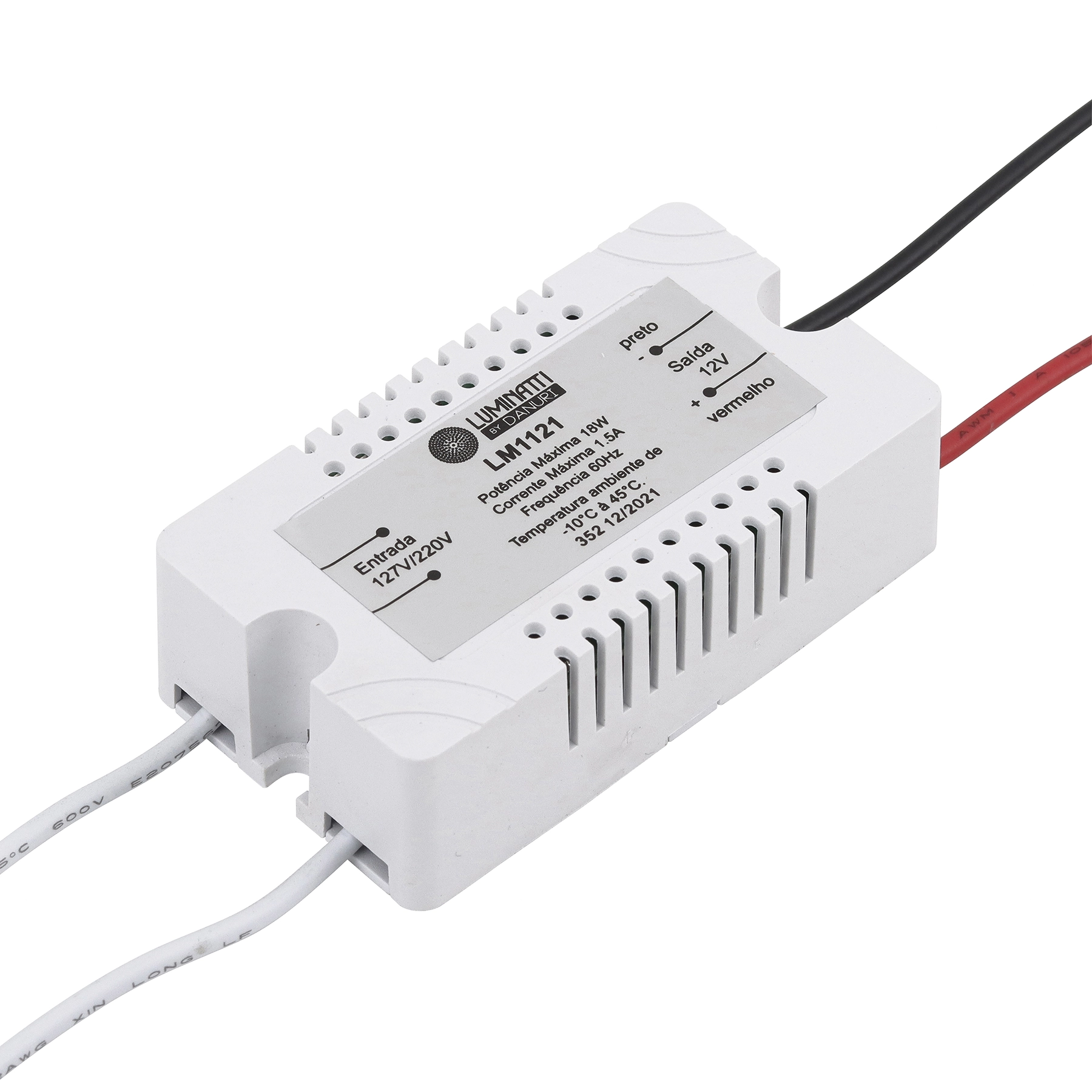 Driver para Fita LED Embutir 120V 18W IP20 Luminatti