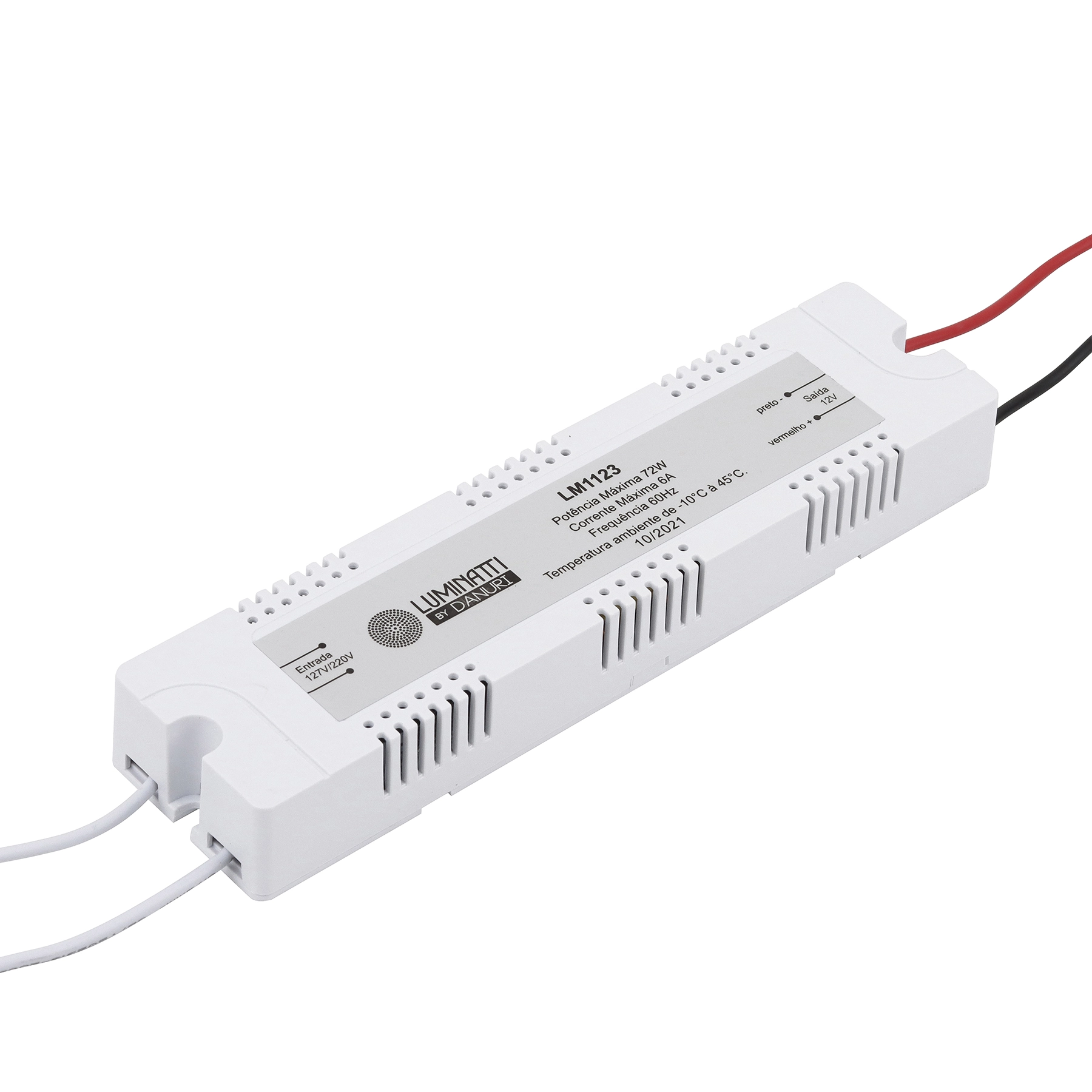Driver para Fita LED Embutir 120V 72W IP20 Luminatti