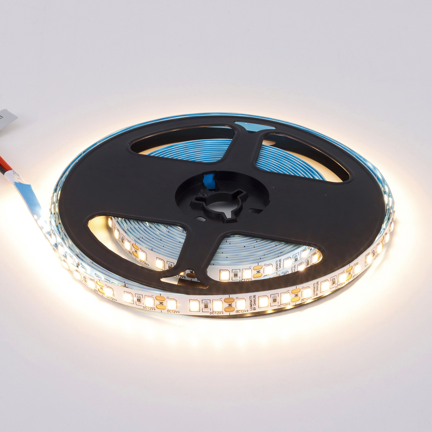 Fita LED Luz Amarela 5m IP20 Bivolt Sobrepor Luminatti