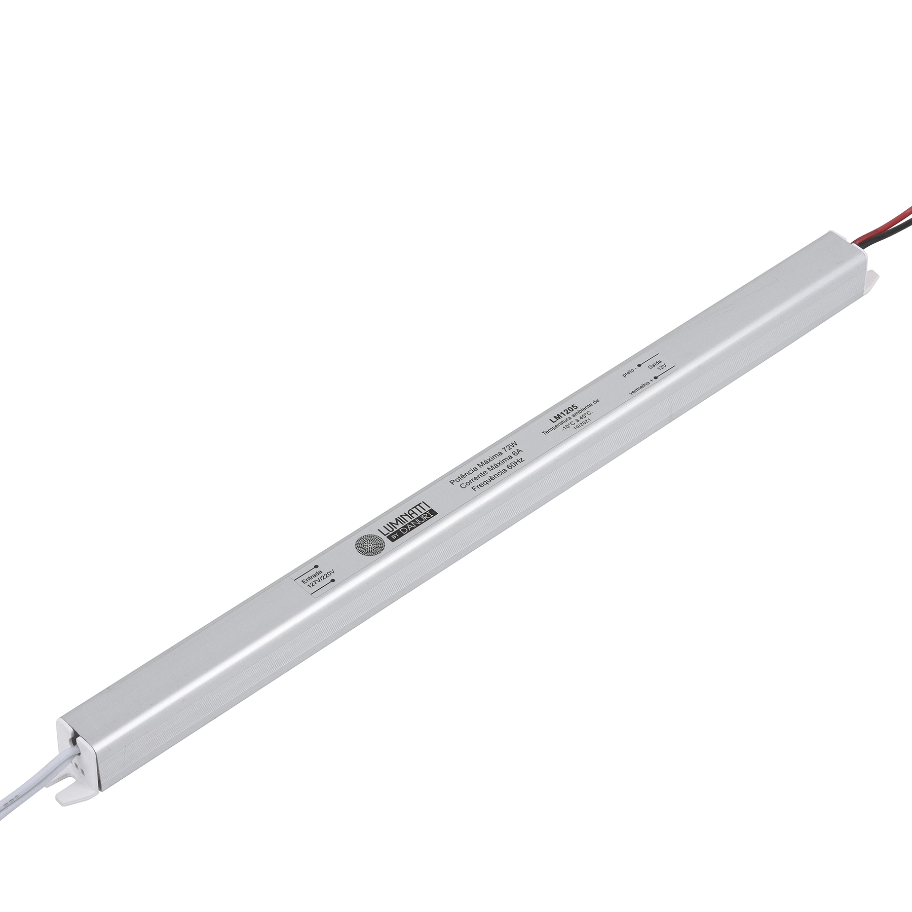 Driver para Fita Led IP20 72W Bivolt Luminatti