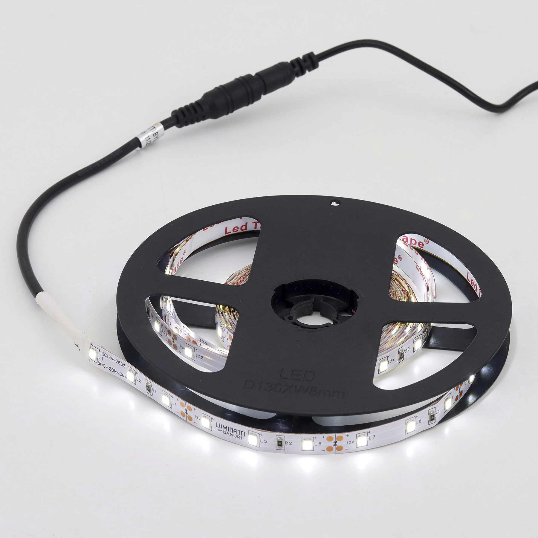 Fita de Led Luz Branca IP20 25W 12V Luminatti 5m