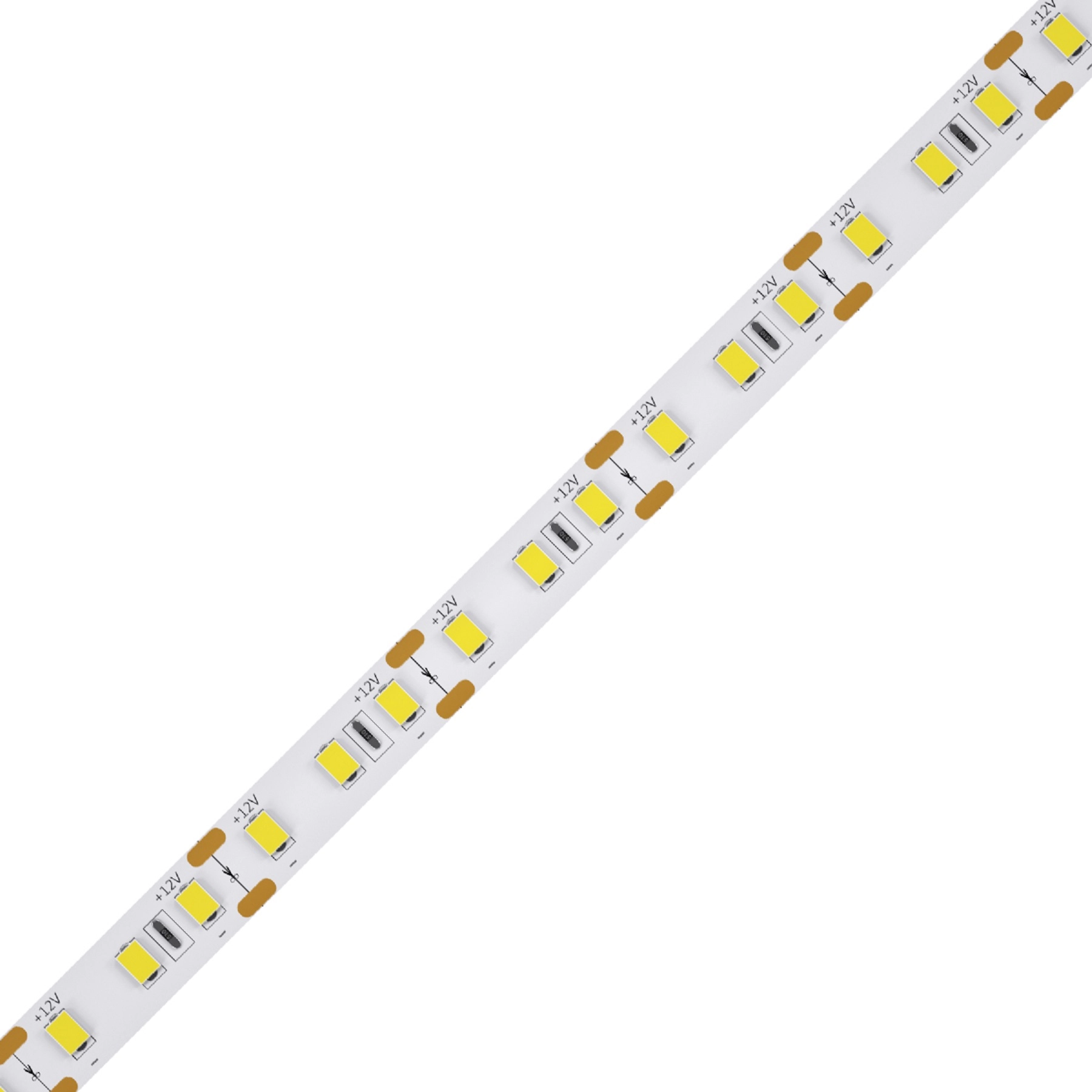 Fita LED Luz Branca 5m IP20 Luminatti 12V 15W/m