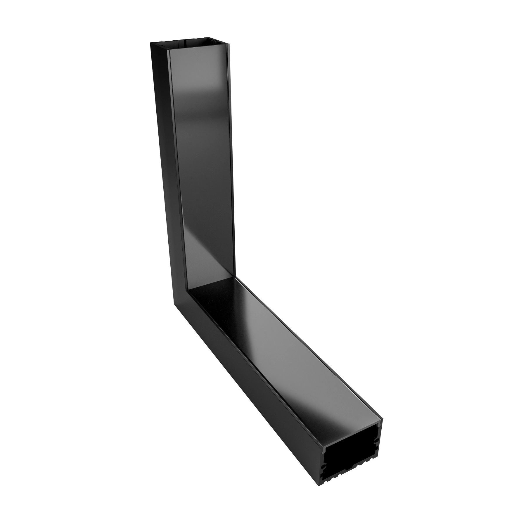 Conector para Perfil de Sobrepor Largo Joelho Luminatti