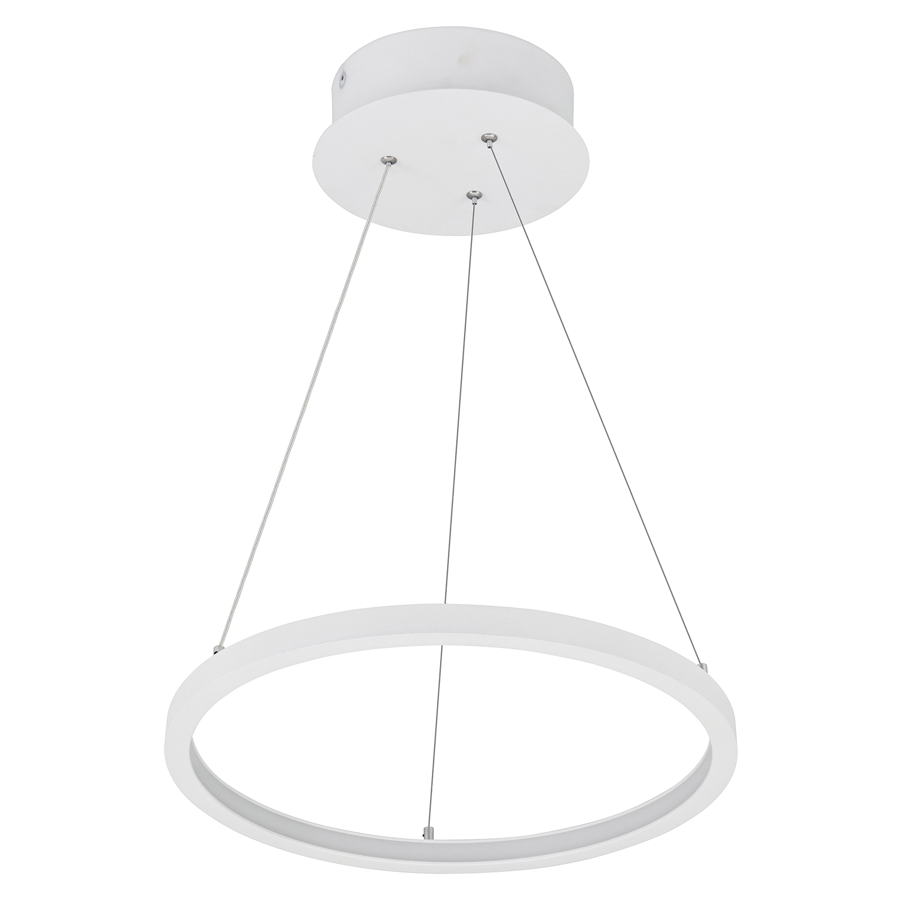 Pendente Gota com LED Metal Branco Orluce
