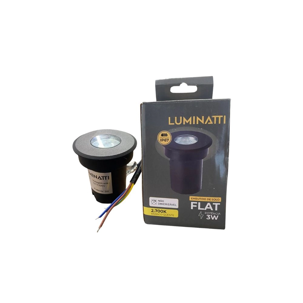 Embutido De Solo 3w 2700k Luminatti