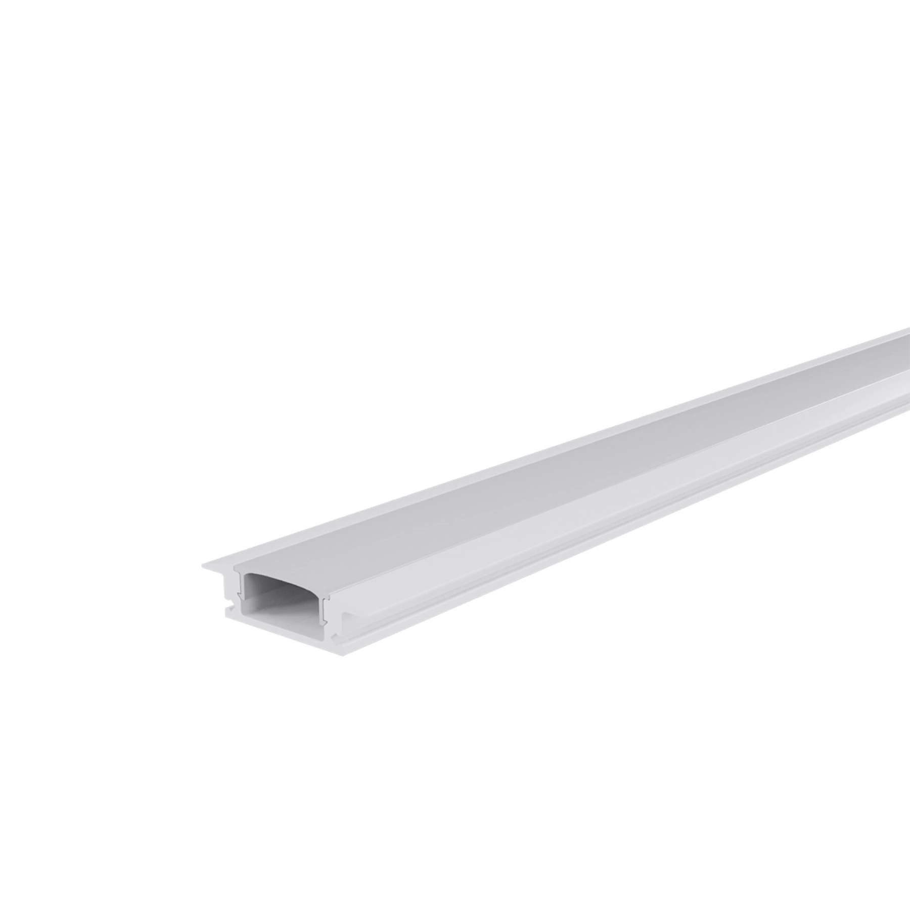 Perfil de Led de Embutir IP20 Luminatti Nano 3m