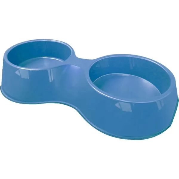 Comed Plast. Pop Duplo Furacaopet N3 2.000 Ml Azul