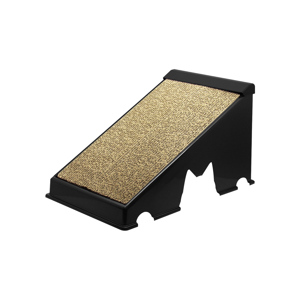 Arranhador Gato Rampa Plastica Furaacao Pet Black