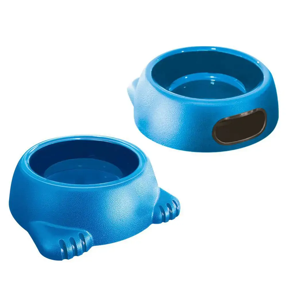 Comedouro Furacão Pet Glamour Azul Para Cães N 3 Embalagem 1000ml