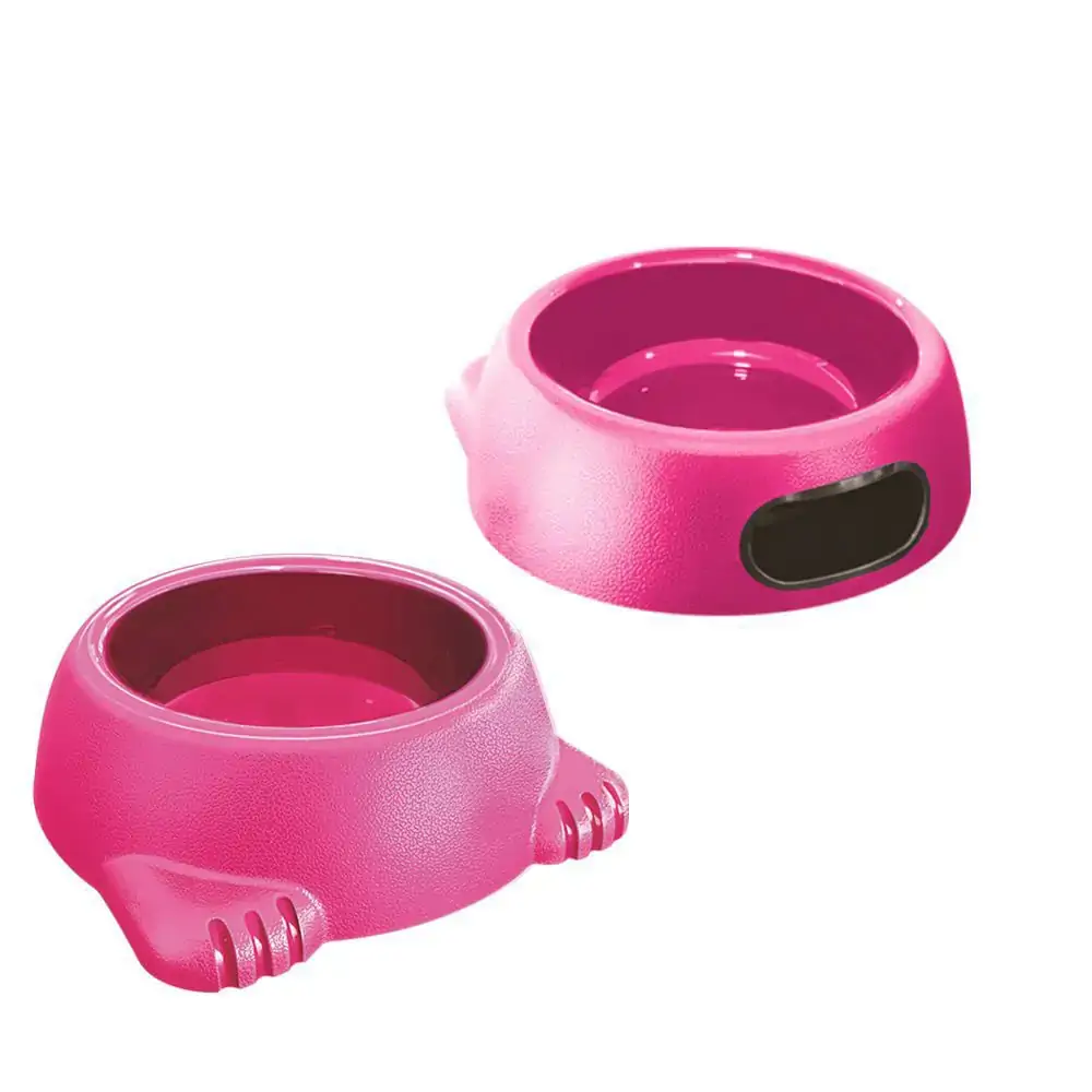 Comedouro Furacão Pet Glamour Rosa Para Cães N 3 Embalagem 1000ml