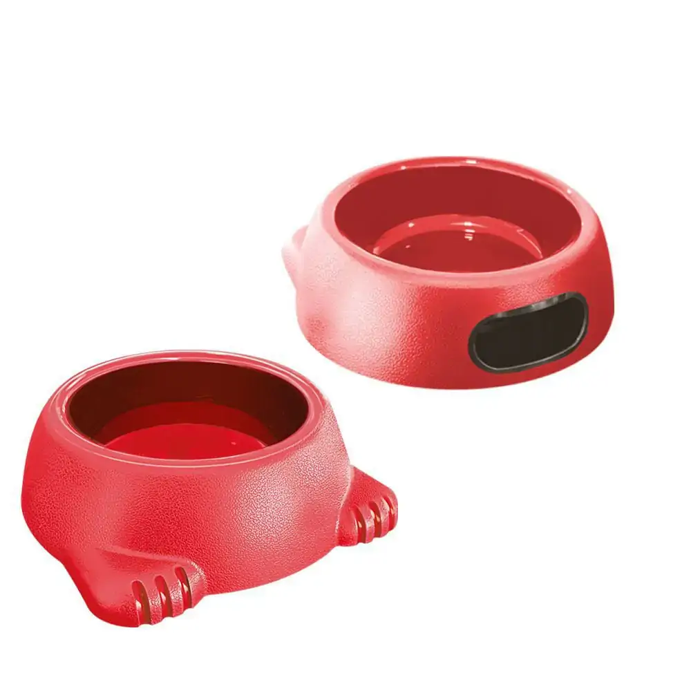 Comedouro Furacão Pet Glamour Vermelho Para Cães N 3 Embalagem 1000ml