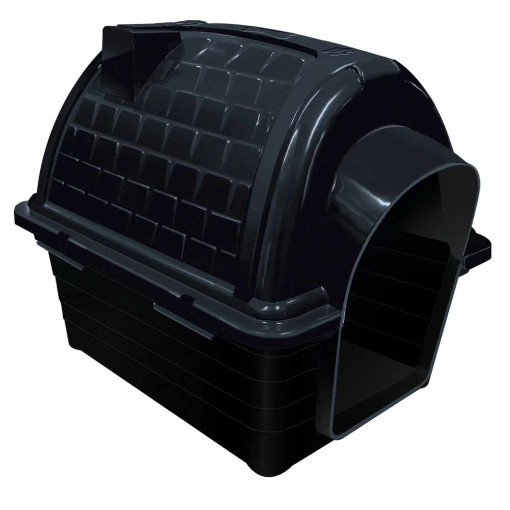 Casinha Plast Furacaopet Iglu N1 Black