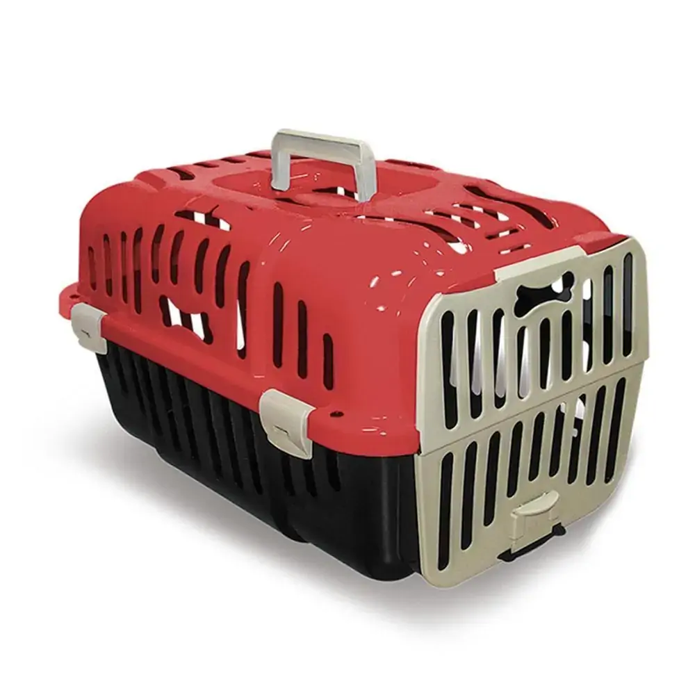 Caixa De Transporte Joy N1 - Vermelha - Furacão Pet