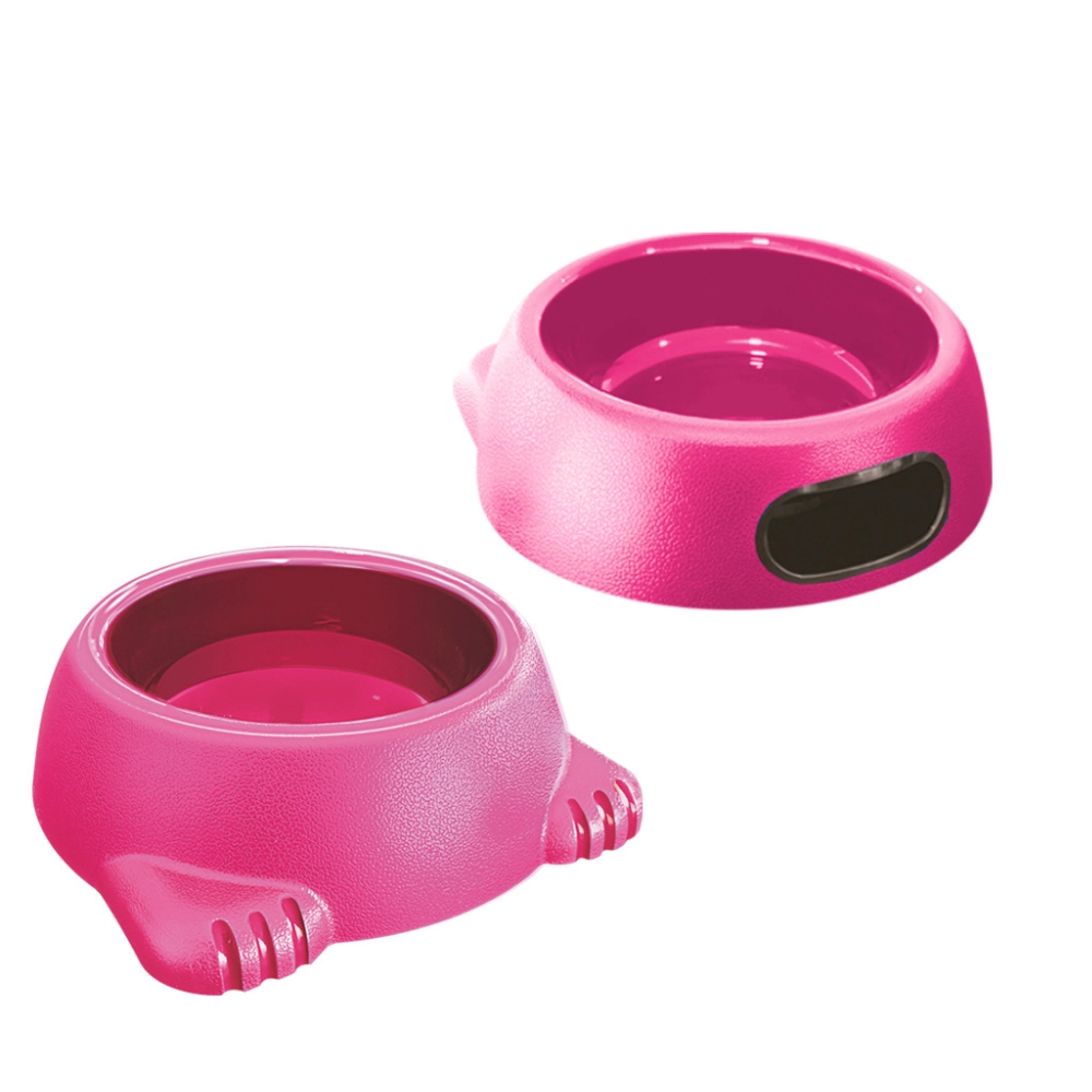 Comedouro Glamour Rosa 500ml