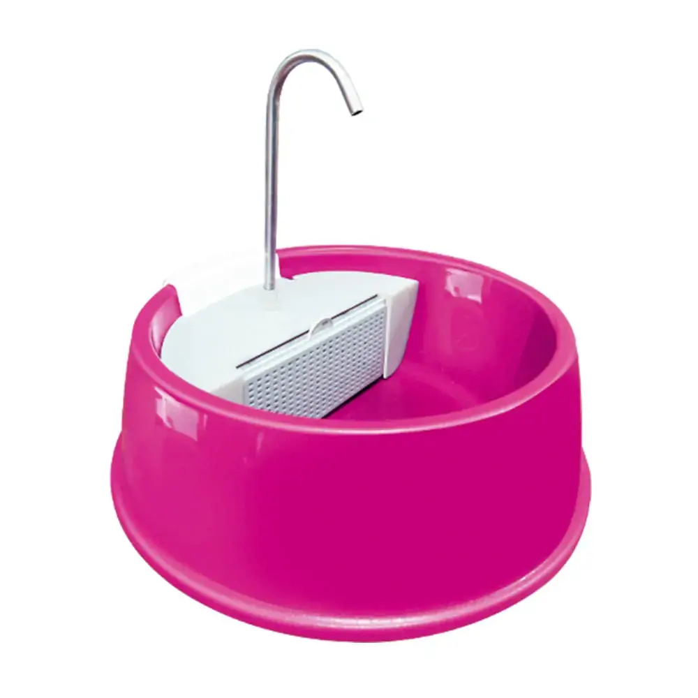Fonte Joy Caes E Gatos Furacaopet 110v Rosa