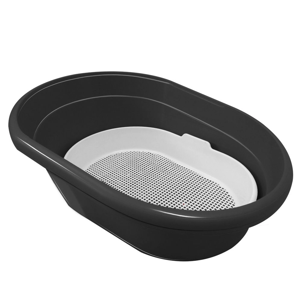 Banheira Furacão Pet Furba Glamour Para Gatos Preto