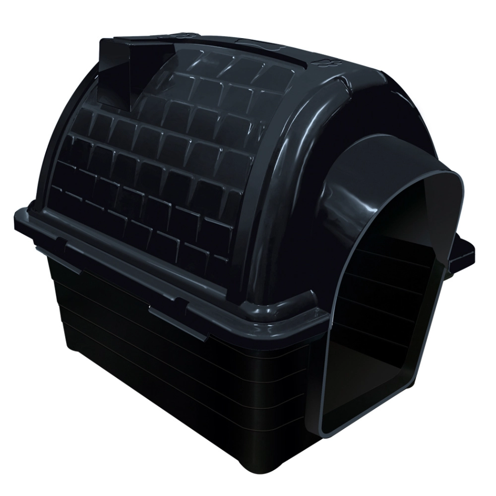 Casa Plástica Iglu Black Tamanho 4 Furacão Pet Un
