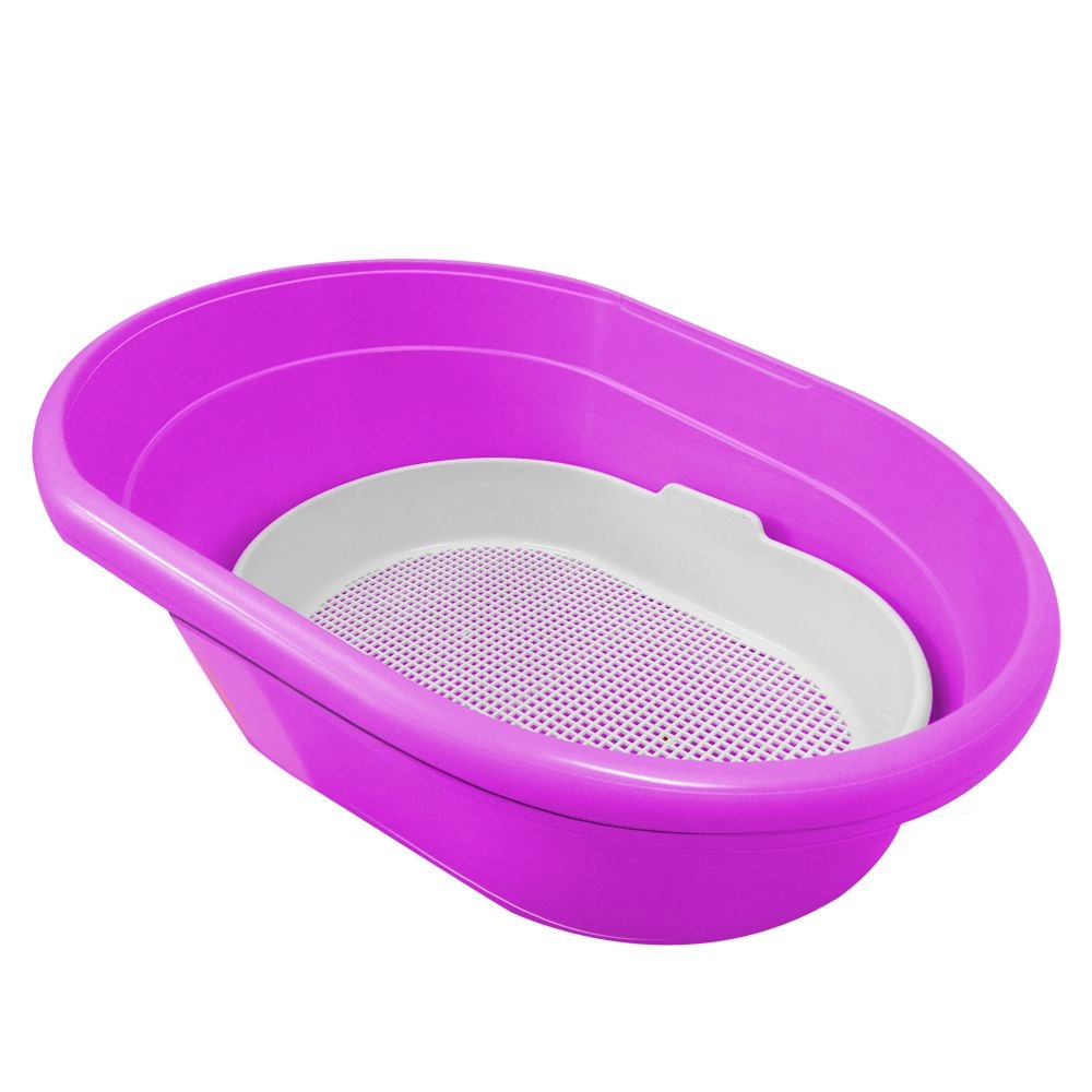 Banheira Furacão Pet Furba Glamour Para Gatos Rosa