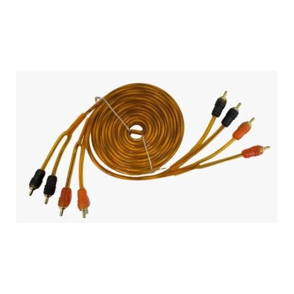 Cabo Rca 4 Vias Flexivel Laranja 5 Metros KX3 - KX3/GALTEC KCR54W
