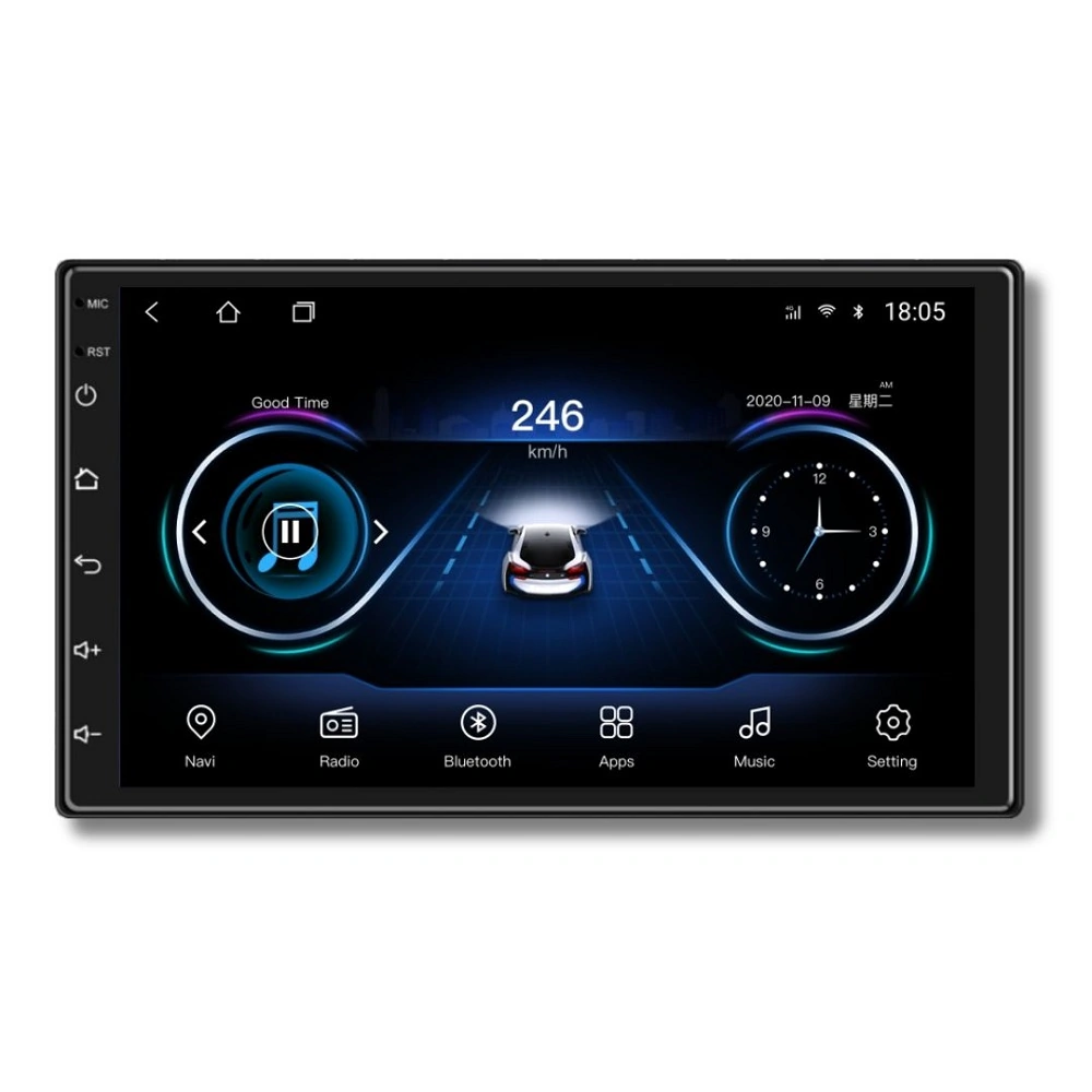 Reprodutor de Vídeo Multimidia 7 Polegadas 2 Din Bluetooth/Usb/Gps - KX3/GALTEC KRC4100