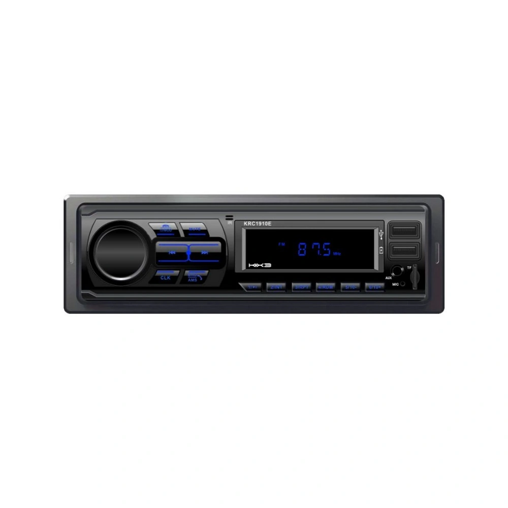 Som Automotivo com Rádio FM, Mp3, Bluetooth, Usb, Sd, Auxiliar P2, Led Azul - KX3/GALTEC KRC1910E