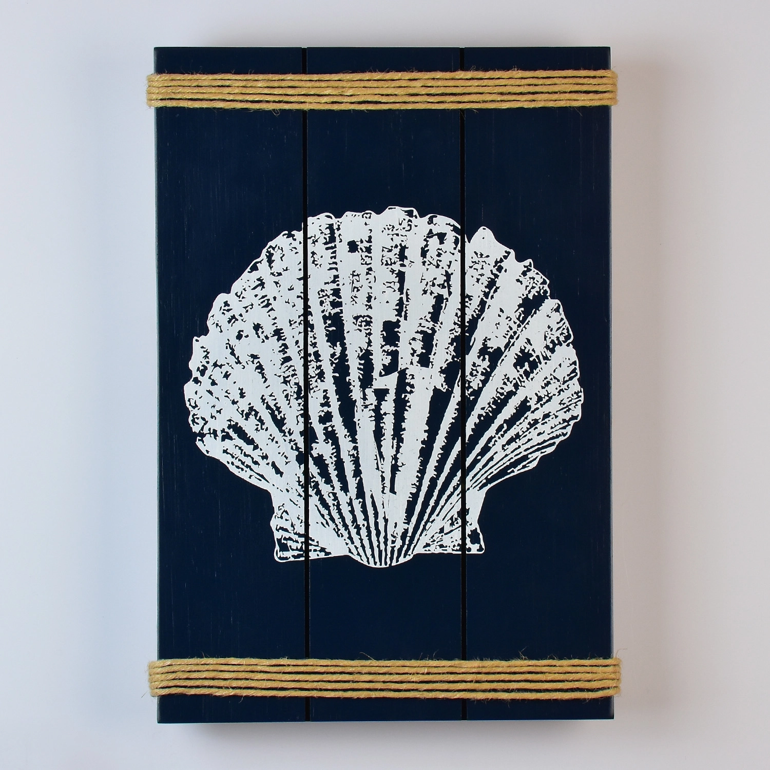 Quadro Azul Marinho Concha 35 Cm Xc 20 K The Home
