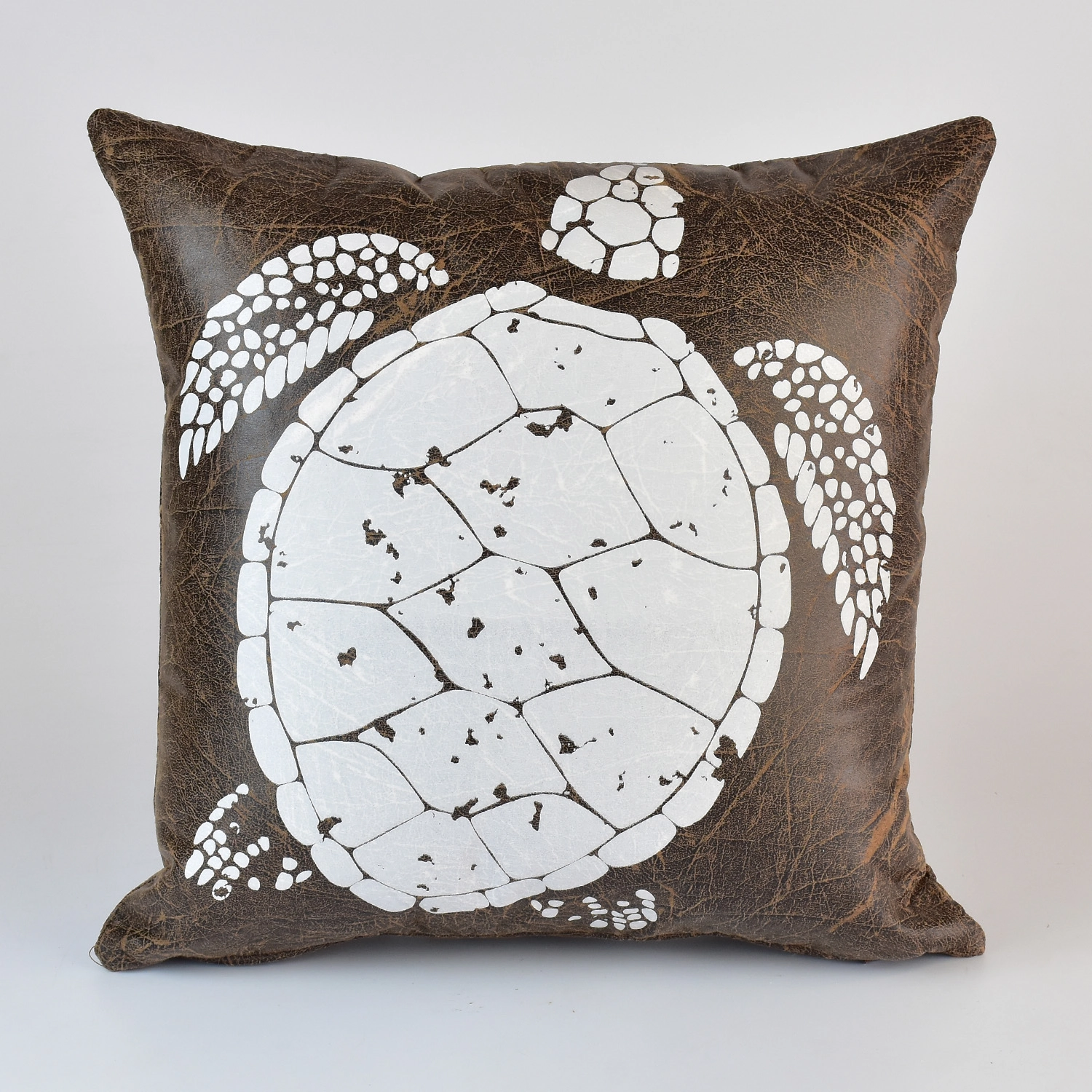 Almofada Tartaruga Marrom Ap 45 B The Home