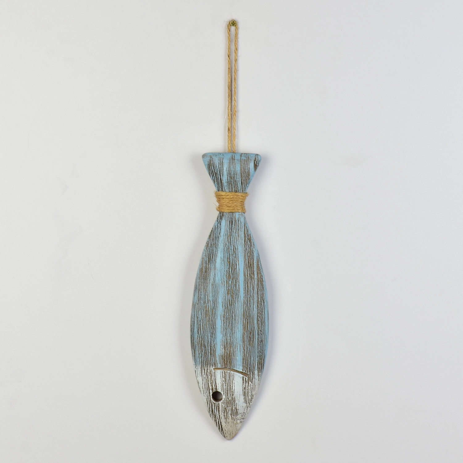 Enfeite Peixe Azul 22cm Xf 56 The Home