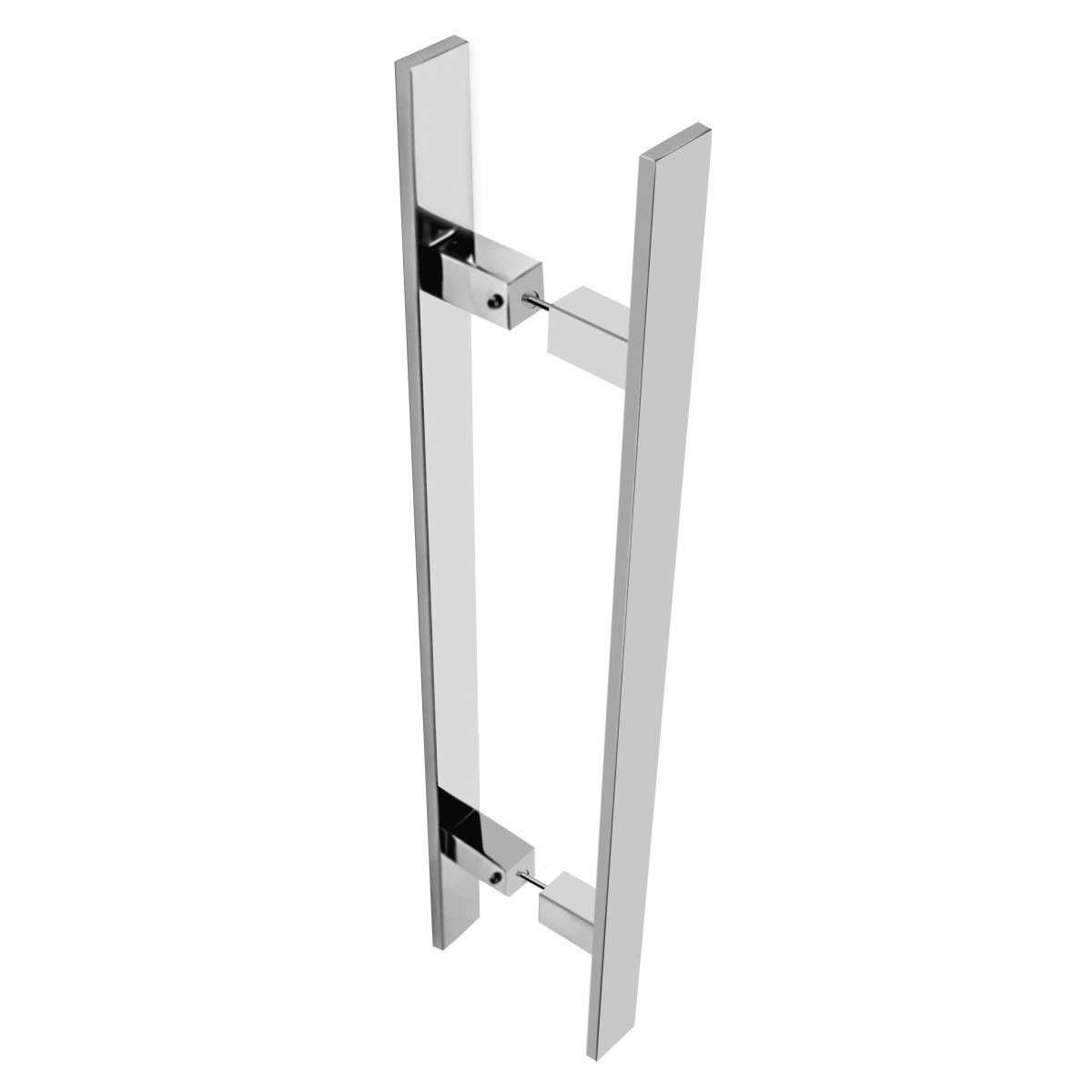 Puxador de Porta Aço Inox Escovado 1 Metro Perseu