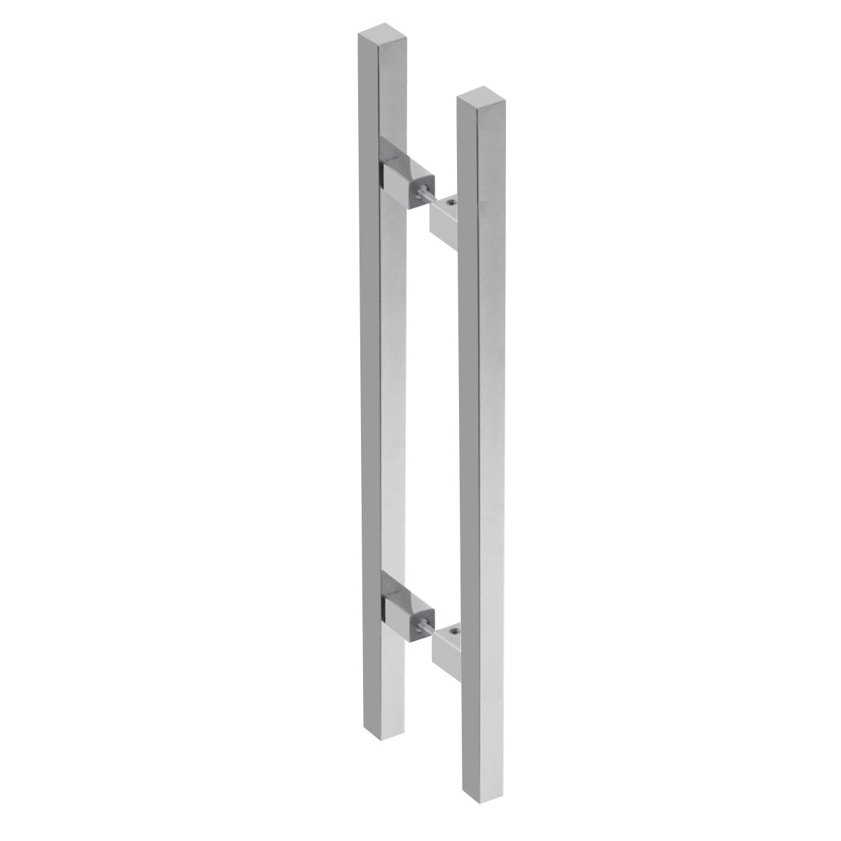 Puxador Aço Inox Para Portas Rhodes 70cm Escovado Acetinado
