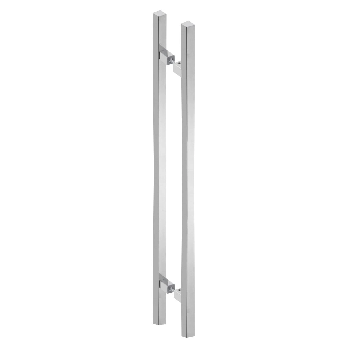 Puxador Aço Inox Para Portas Rhodes 100cm Escovado Acetinado