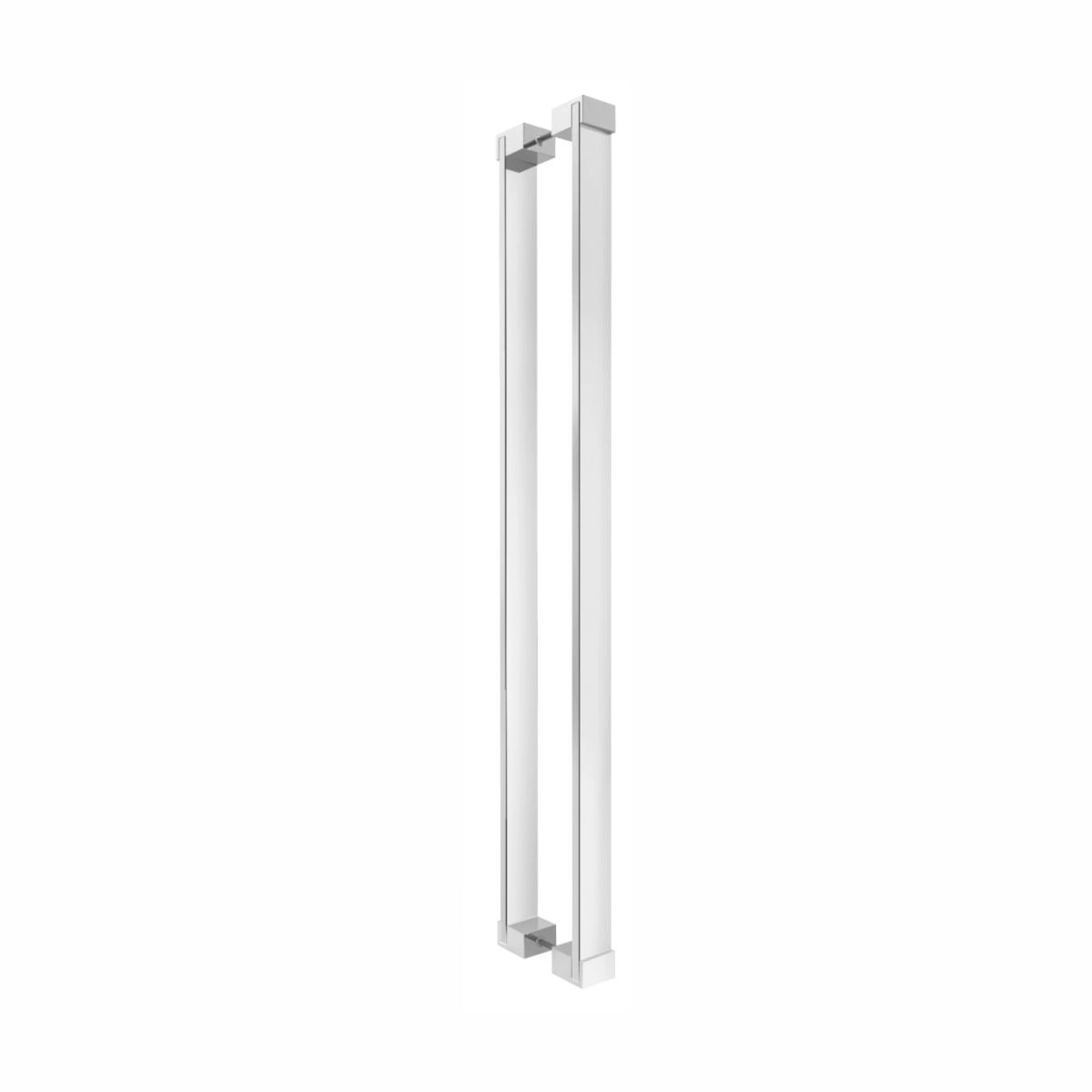 Puxador De Portas Em Aço Inox Polido Alto Brilho 80cm Atlas