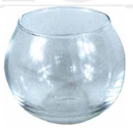 Vaso Vidro Aquario 6,5x5,5cm Ref.6270