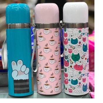 Garrafa Inox Estampada 500ml Ref.cb1035