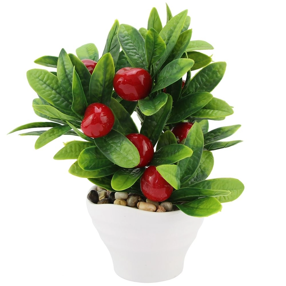 Planta Artificial Vaso Plastico Cb1331 Moment