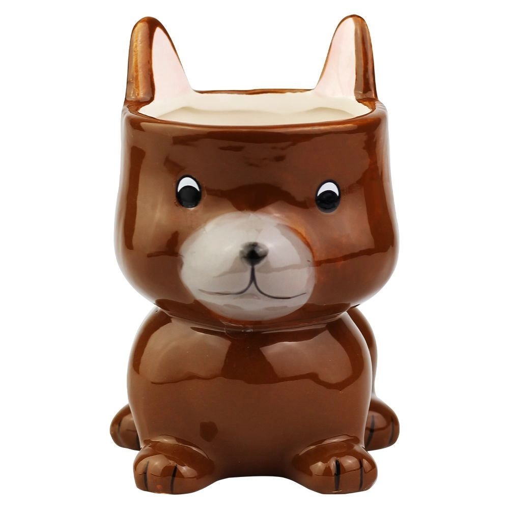 Vaso Modelo Dog Em Cerâmica C3b