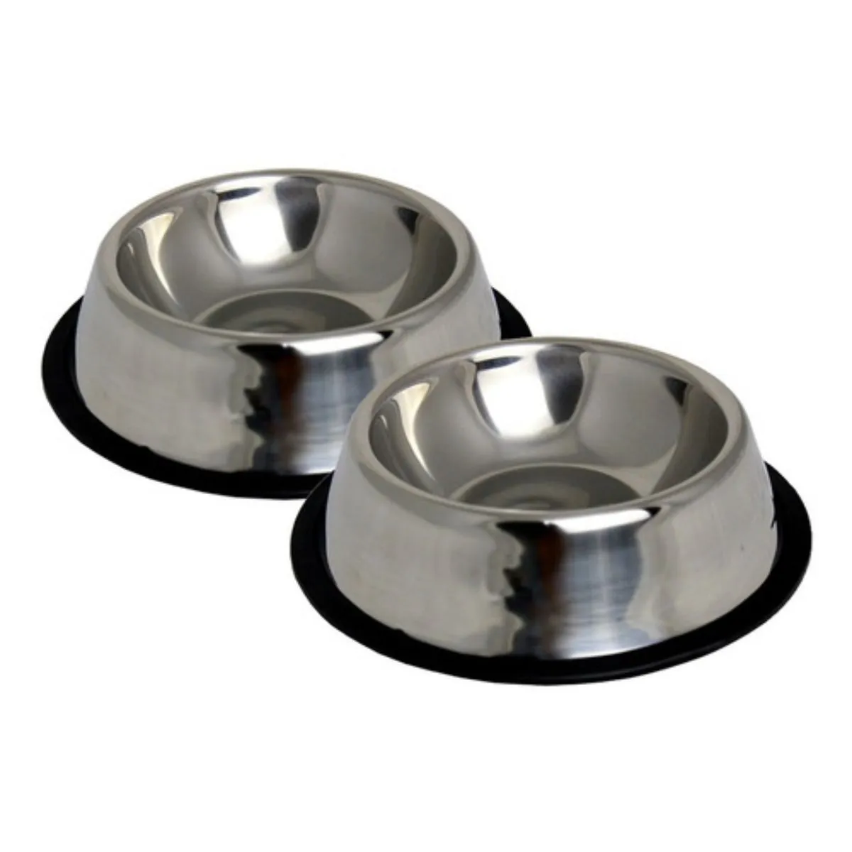 Comedouro Para Pet M Em Aco Inox 215cmx215cmx5cm C3b
