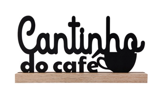 Letreiro Cantinho Ca
