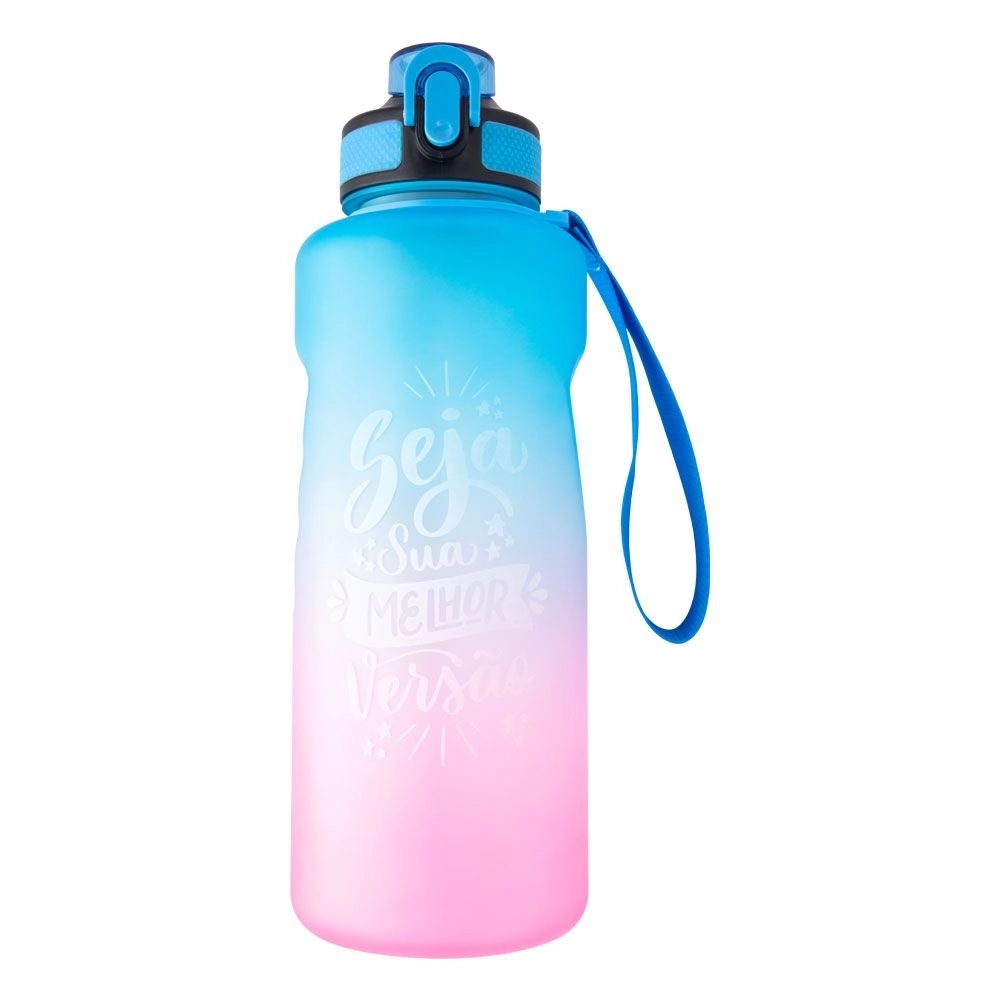 Garrafa Plastico Sport 1500ml 10x10x28.5cm Cb2929 Moment