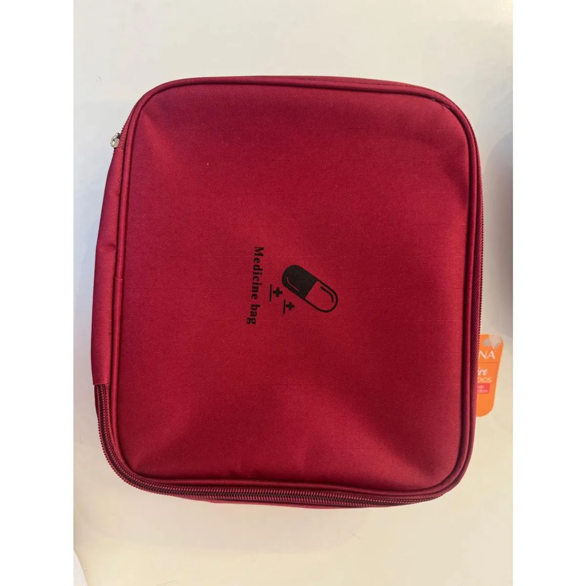 Necessaire Remedio Poliester 25.5x21.5cm Cb3876 Moment