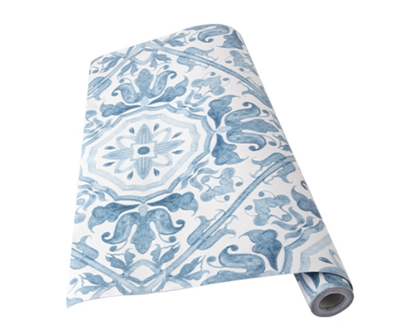 Papel De Parede Arabesco Plastico Pvc 500cm X 45cm