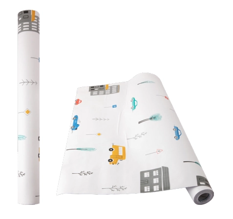 Papel De Parede Carros Plastico Pvc 500cm X 45cm