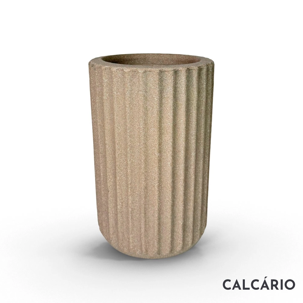 Vaso Roma Frisado Polietileno N1 Calcario