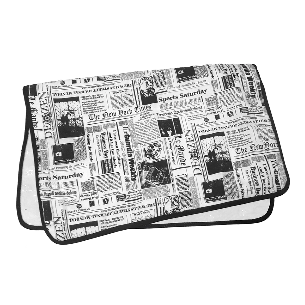 Tapete Lavavel Jornal Medio 80 X 60