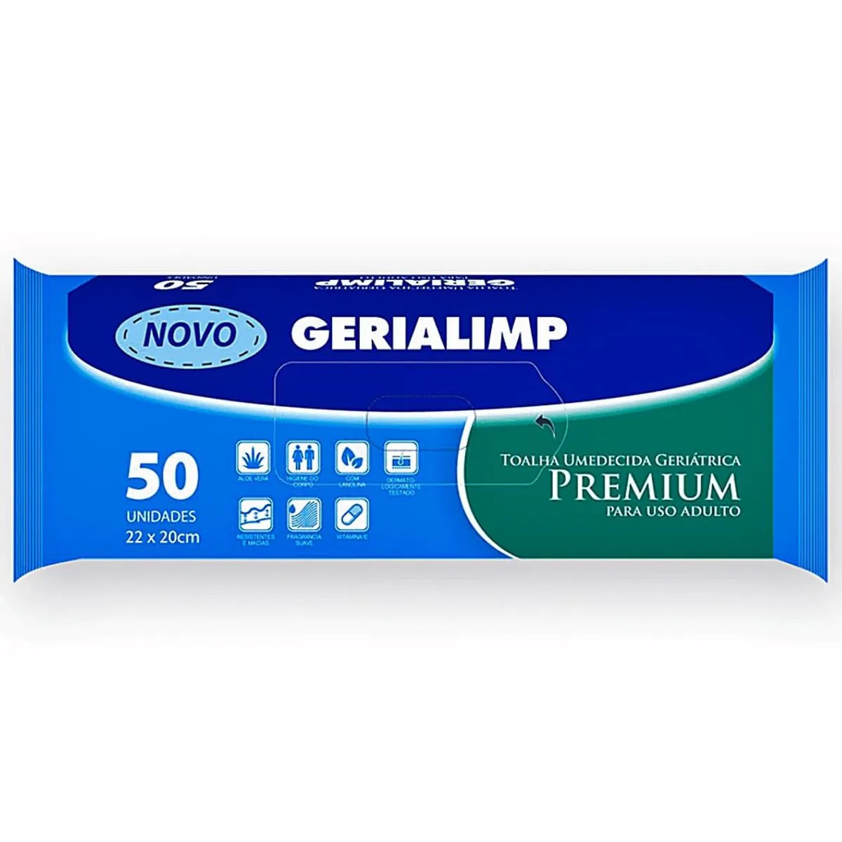Toalha Umed Gerialimp Premium 50un