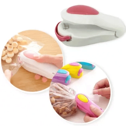 Mini Seladora Portatil Plastica Sortida
