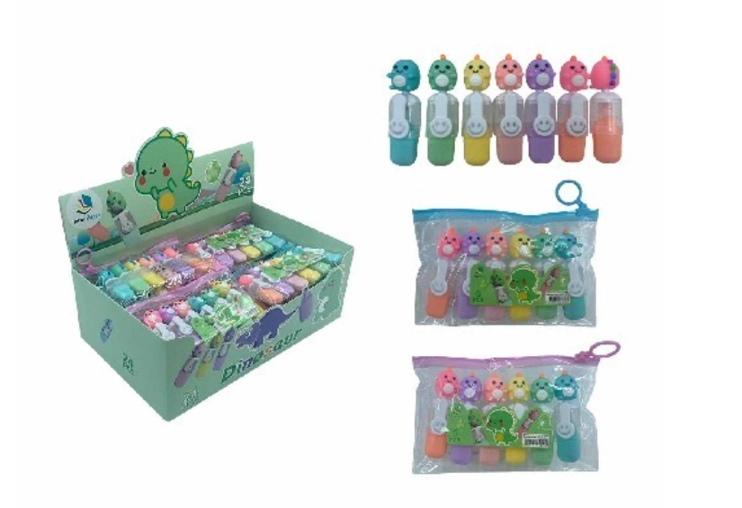Caneta Marca Texto Plast Bichinhos Ref.he59806